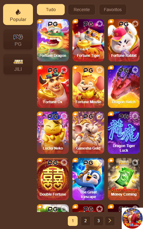 1658.com - aproveitar populares jogos